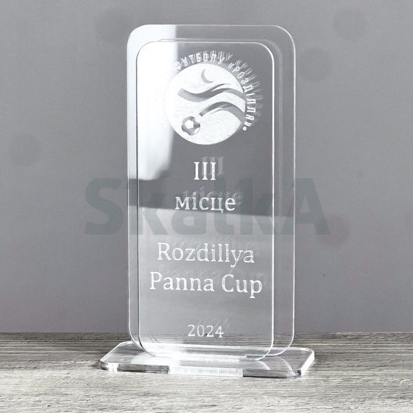 Статуэтка наградная Двойная 120х50х200мм 3448 фото