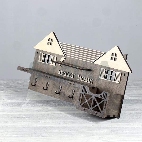 Ключница Sweet Home 453х82х230мм 3480 фото