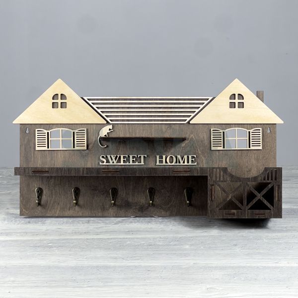 Ключница Sweet Home 453х82х230мм 3480 фото