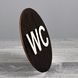Табличка WC 150х150мм 2477 фото 29