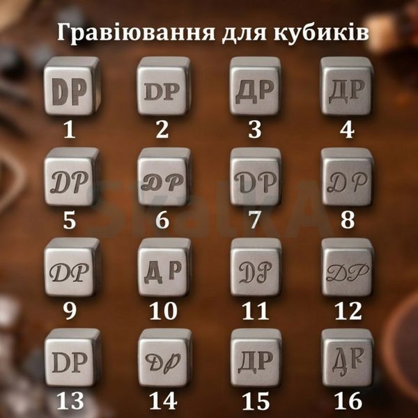 Подарочный набор камней для виски на 4 стакана Diamond GL G15 фото