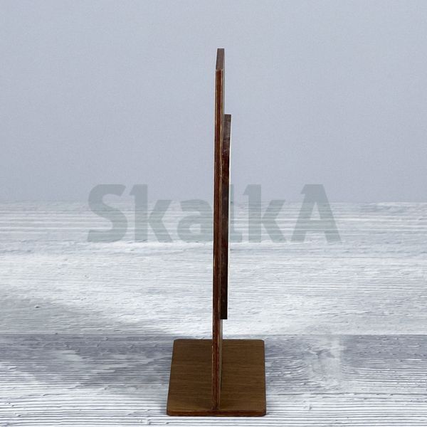 Табличка с QR кодом 40х90х140мм 3861 фото